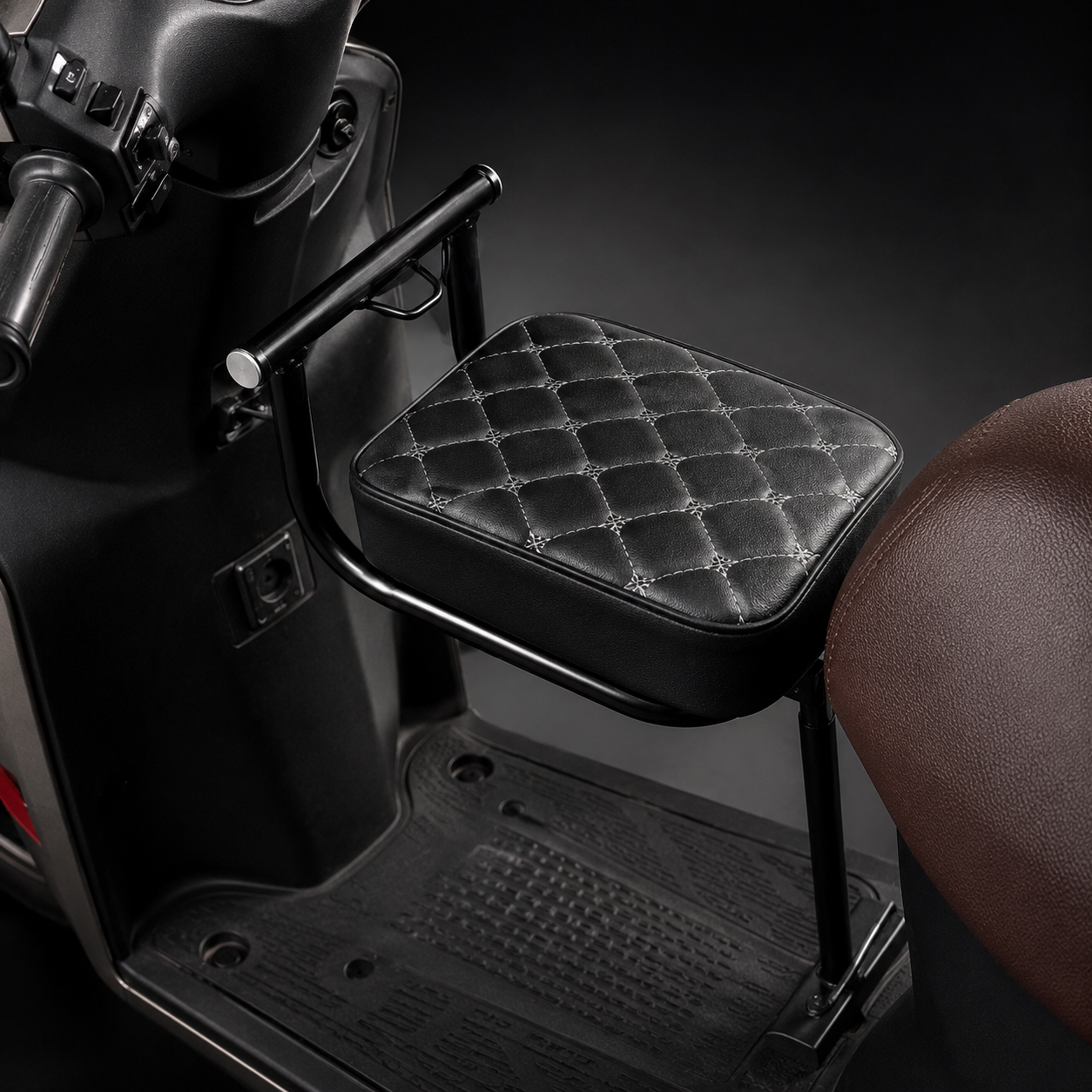 🛵 Portable Kids Scooter Seat | For Activa, Jupitar, Access, EV and all Gearless Scooters