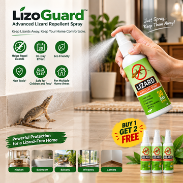 LizoGuard™ – Advanced Lizard Repellent Spray | BUY 1 GET 2 FREE