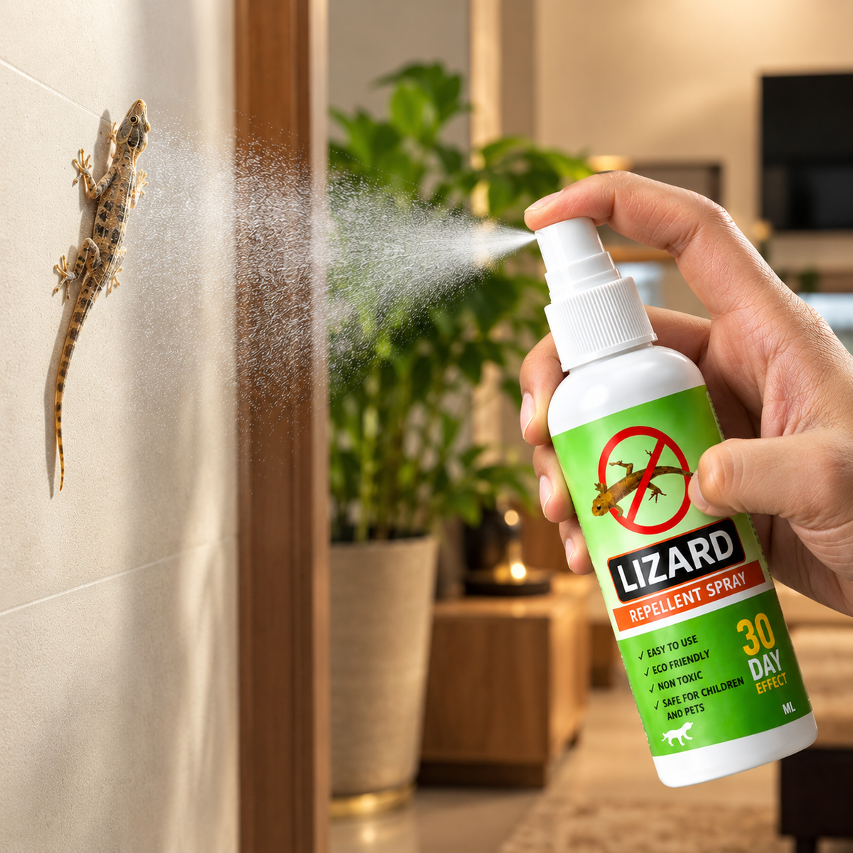 LizoGuard™ – Advanced Lizard Repellent Spray | BUY 1 GET 2 FREE