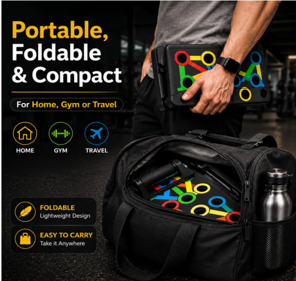 Multipurpose PowerPush™ 16-in-1 Home Workout Board | All India Store |